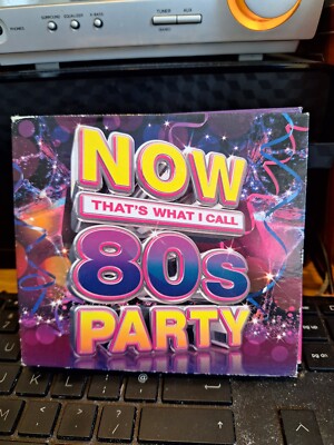 NOW That's What I Call 80s Party 3CD 57 HITS VG+AHA  B52S NENA FALCO JOURNEY KC