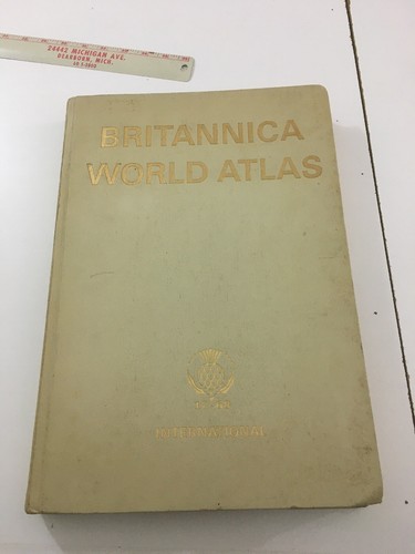 ENCYCLOPÆDIA BRITANNICA ATLAS INTERNATI encyclopaedia-britannica-world