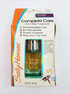 Sally Hansen Complete Care 4-in-1 Nail Treatment 3037 New In Box 