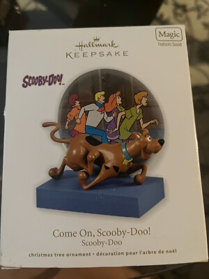 VTG 2011  Hallmark Keepsake Magic Christmas Ornament  Come On, Scooby Doo!''Music