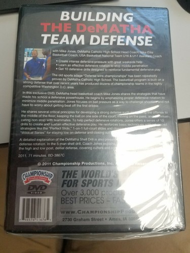 Championship Productions Building the DeMatha Team Defense