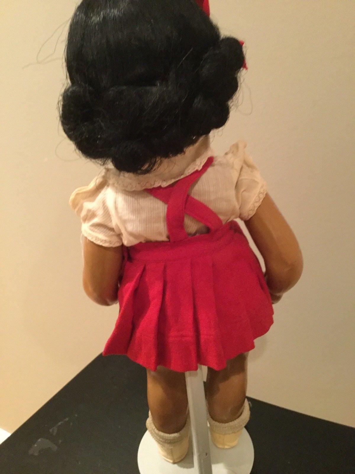 Doll Terri Lee  Painted Plastic Black  Wig Loopy Tag