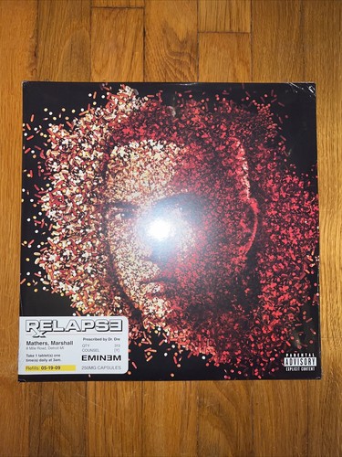 米2LP Eminem Relapse B001286301JK02 Aftermath Entertainm 未開封 /00660 Eminem - Relapse [Vinyl] - Amazon.com Music