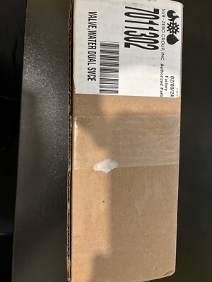 SUB ZERO 7011302 Dual WATER VALVE NEW OEM FACTORY PART