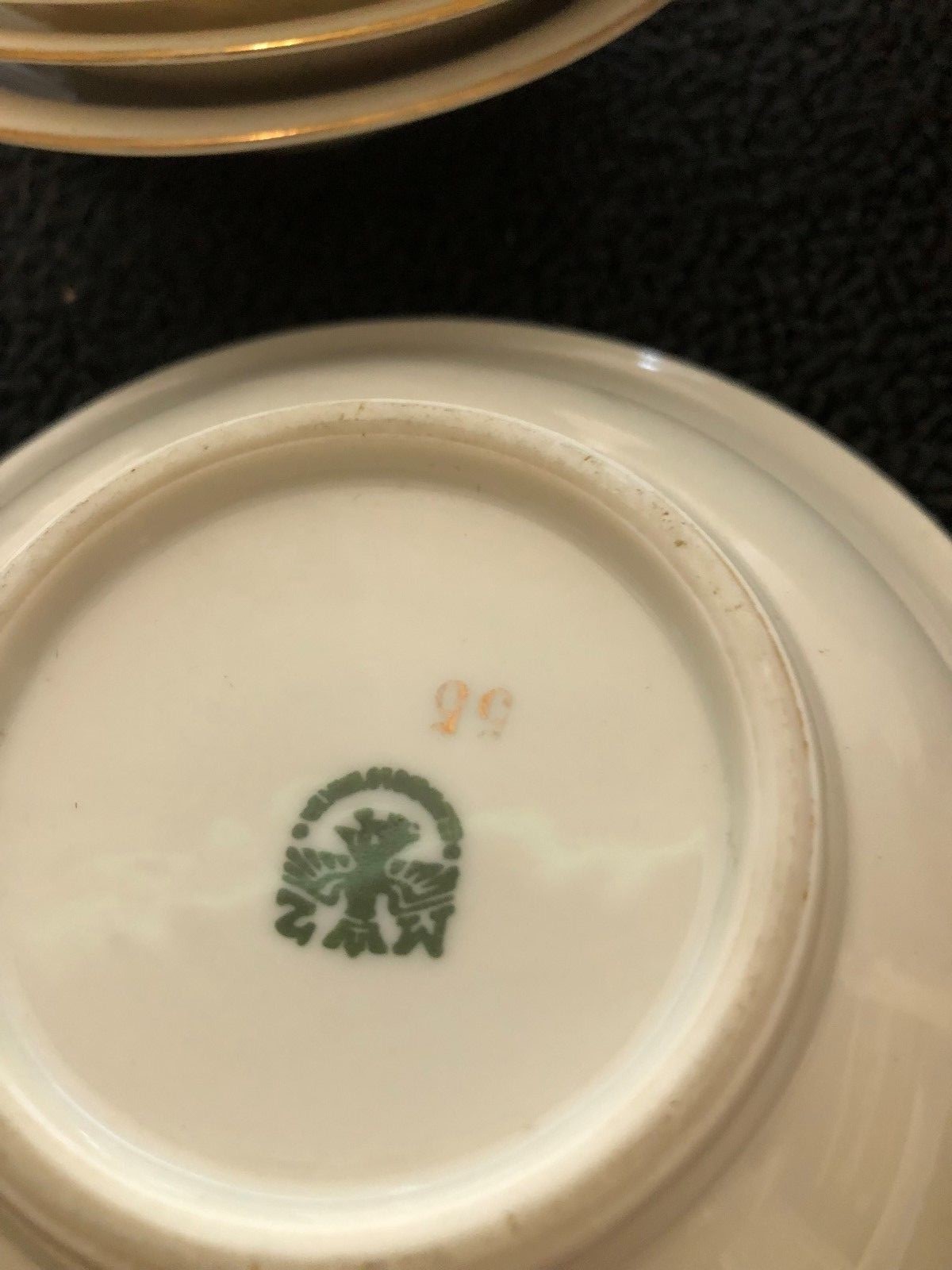 Czechoslovakia China Design # 23458 dessert/berry bowls set of 6 pre-owned