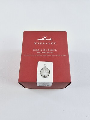 Hallmark 2018 Ring In The Season 4th in Series Sleigh Bell Metal New Open Box