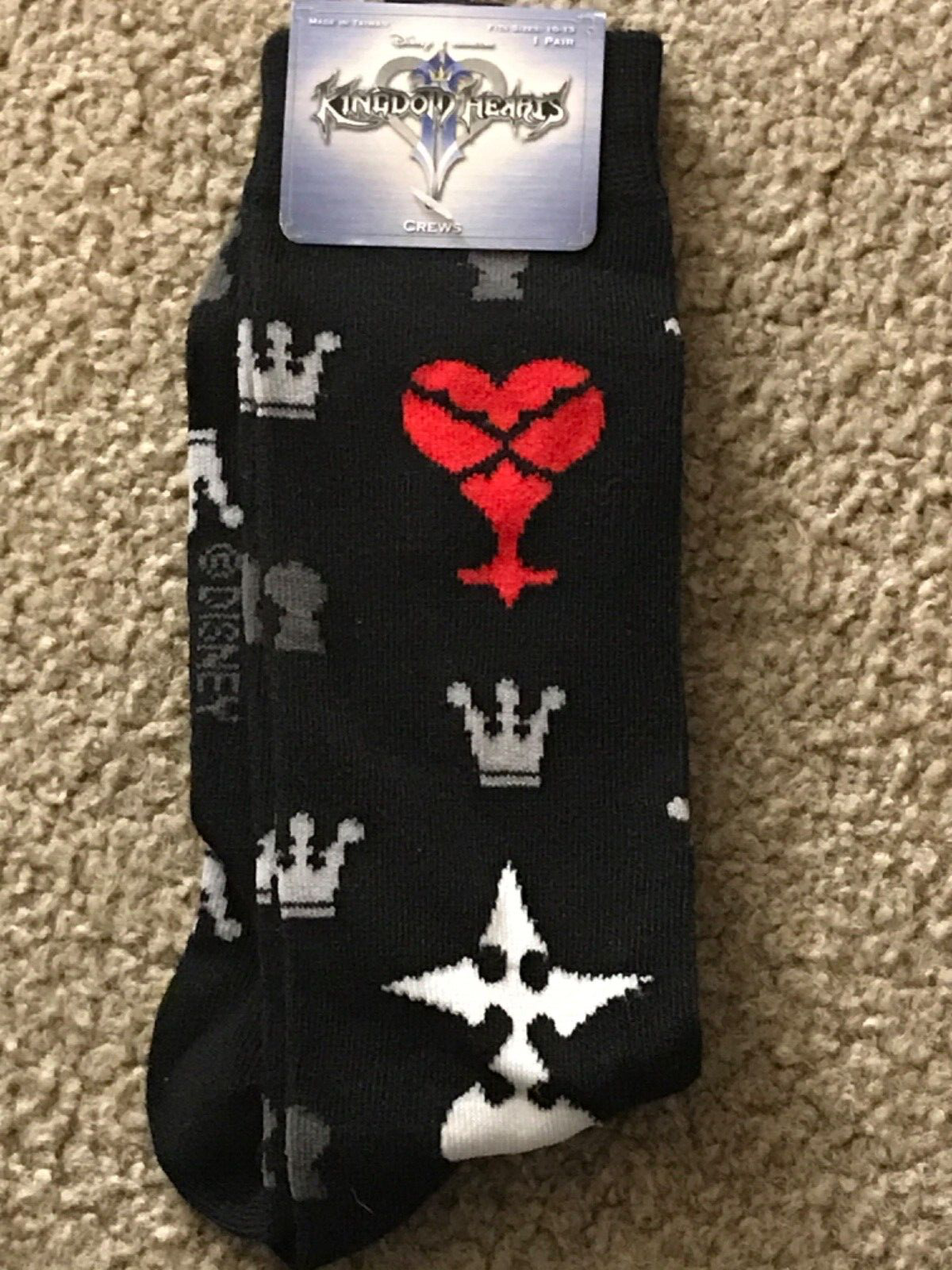 Adult Size 10-13  Red, Gray, White,  Black