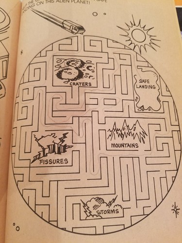 VINTAGE STAR TREK COLOR AND ACTIVITY BOOK 1979 3 books