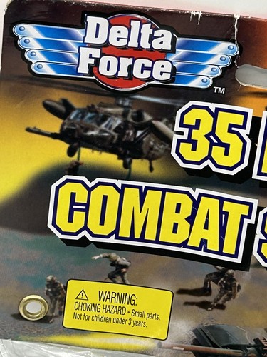 Delta Force Combat Soldiers 35 Piece Green Army Figures Plastic 2" Soldiers