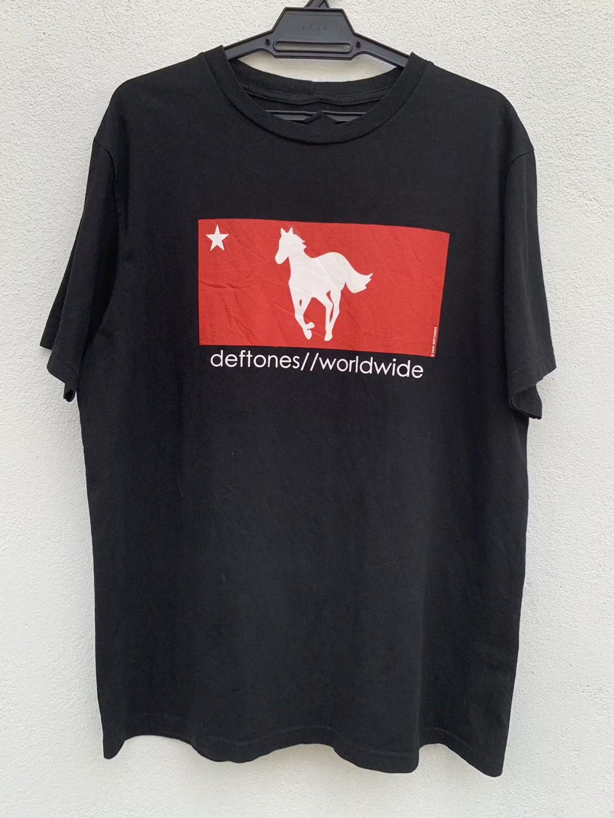 90s deftones USA製 ラグラン Tシャツ Shop 90s Deftones T