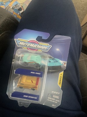 New! Micro Machines Series 1 #007 - RARE 2 Pack - Senner/Skyhigh Van