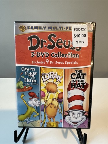 Dr. Seuss 3 DVD Collection: Green Eggs and Ham / The Lorax / The Cat in the Hat