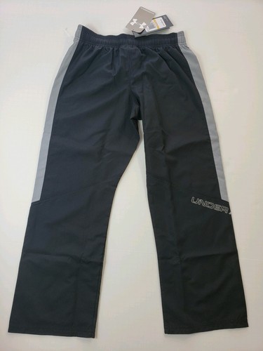 Under Armour Youth Boys Main Enforcer Woven Pants 1259710 001 Black Gray Size YS