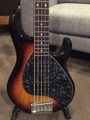 Ernie Ball Music Man Stingray 5 HH Vintage Sunburt