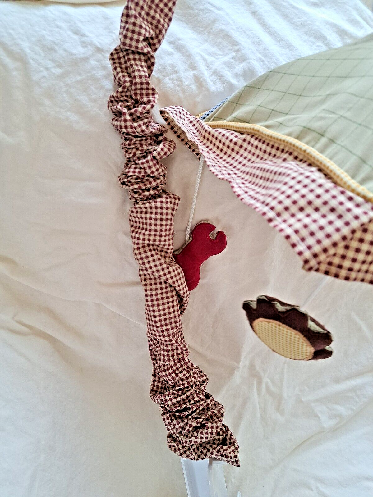 Geenny Boys Nursery Crib Mobile Constructor Construction Tools Trucks Gears