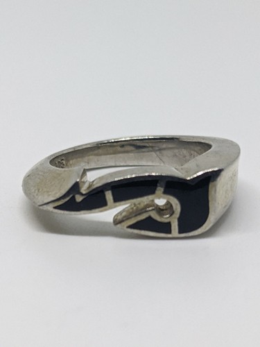 SILVER925 ONYX DESIGN BIG RING /シルバー/リング SILVER925 BIG ONYX DESIGN RING/シルバー/リング（SILVER925