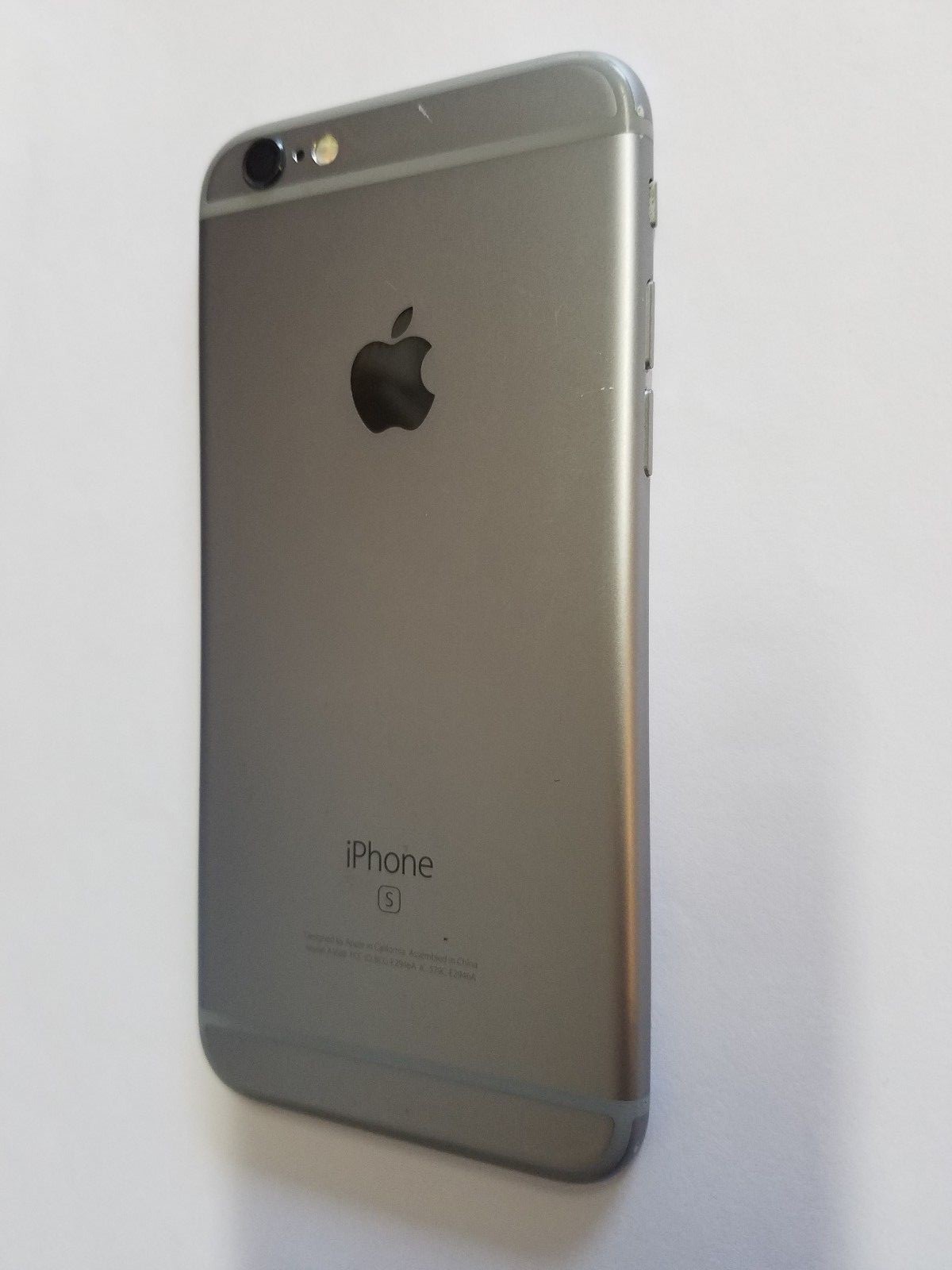 Genuine Iphone 6S Gray Frame Back Cover Housing Power Button