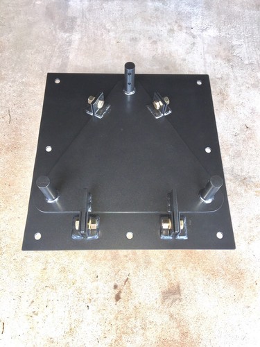 HAM RADIO Hinged Base plate Compatible with Rohn 45G tower sections