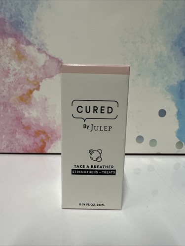 Cured By Julep Take A Breather Nail Treatment  Sheer Pearl .74 oz NEW