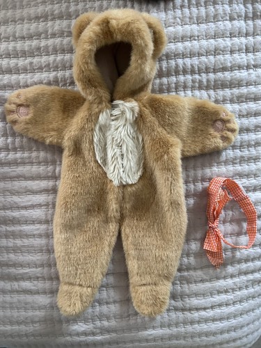 American Girl Pleasant Company Bitty Baby Doll Bear Halloween Costume Sleeper