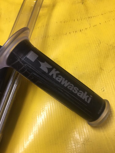 Kawasaki Orbital Sportbike Grips ZX KX KZ ZG 7/8” NOS