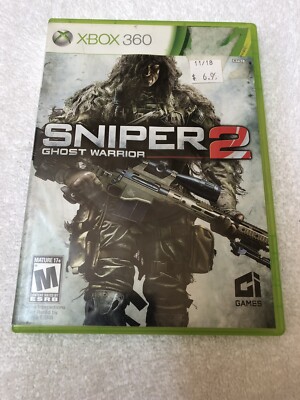 Sniper: Ghost Warrior 2 (Microsoft Xbox 360, 2013) No Manual