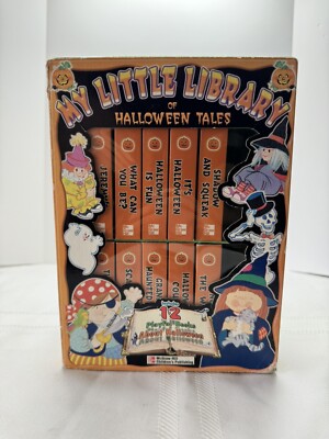 My Little Library of Halloween Tales Kids Book Set Mini Books