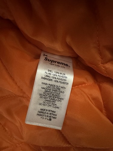 SUPREME SUPREME MITCHELL & NESS NCAA HOODED STADIUM JACKET WOODLAND CAMO SMALL CONFIRMED