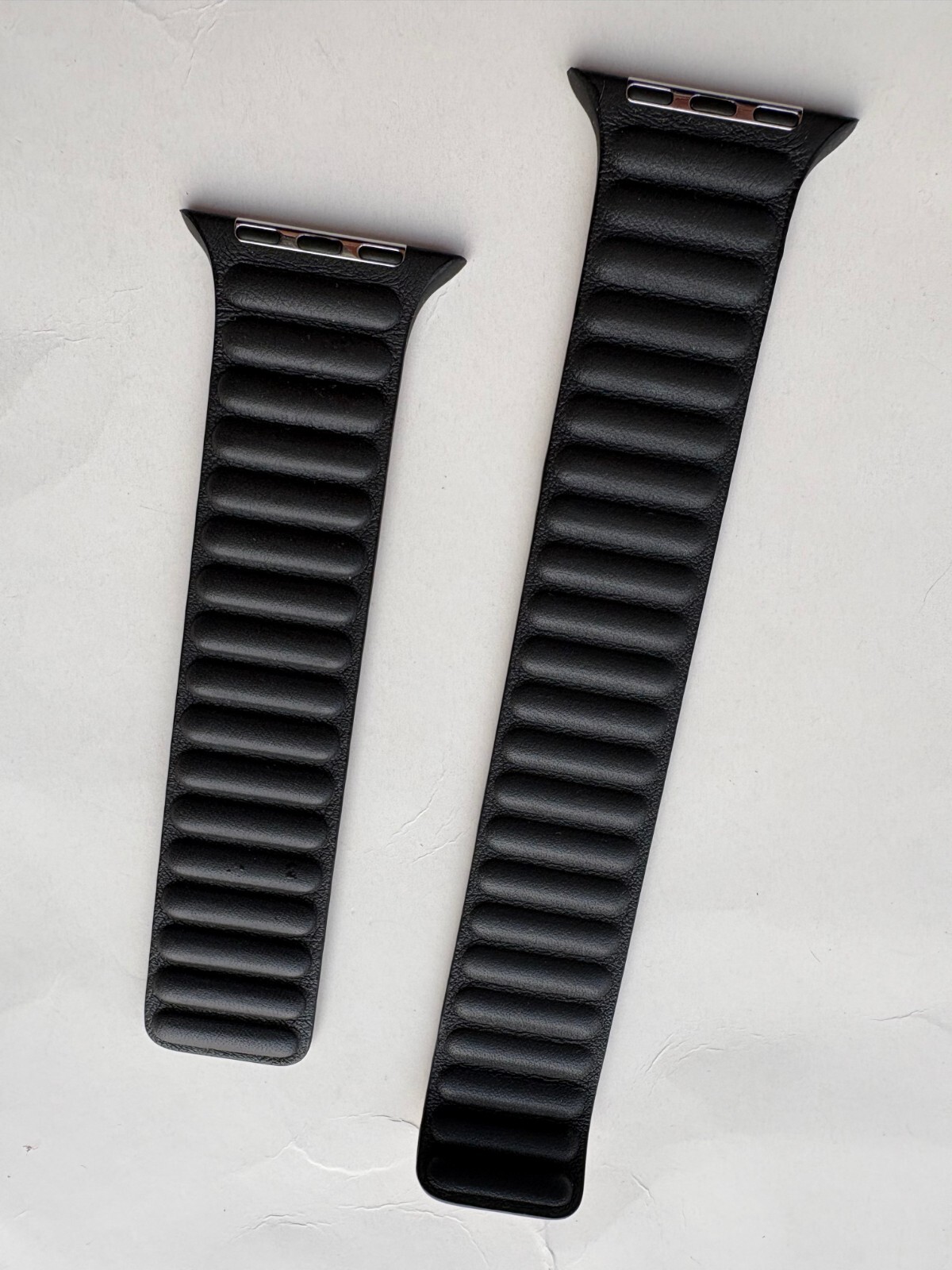 Original Genuine Apple Watch Leather Link band 44mm 45MM