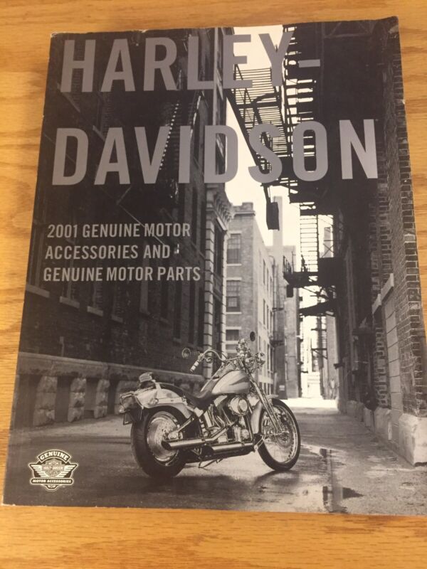 2001 Harley Davidson Catalog Genuine Motor Accessories and Parts, 720 Pages