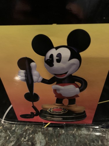 アンティーク雑貨 Mickey Mouse Animated Talking Telephone Vintage Disney Mickey Mouse Animated Talking Telephone W