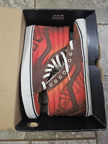 New Sk8-Hi Custom Culture Gibson Guitar Vans US Mens 13 | eBay