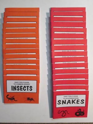 30 booklets: Easy Field Guide to Southwestern Snakes & Common Desert Insects NEW