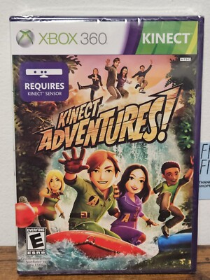Kinect Adventures! (Xbox 360 & Xbox One Compatible)  BRAND NEW FACTORY SEALED! 