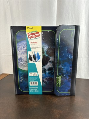 New Trapper Keeper ~ Binder Portfolio Folder 2023 Mead Retro Moon