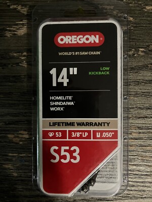 Oregon 14'' Saw Chain Replacement - S53