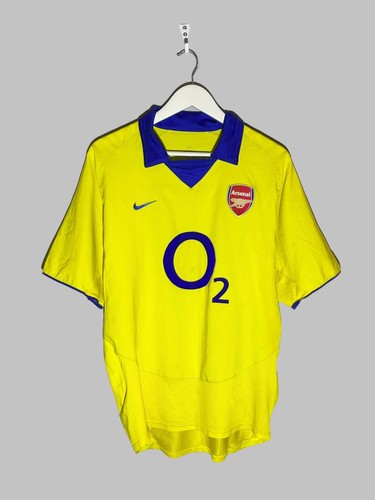 Arsenal FC Nike 2003/04 Vintage Away Football Shirt Soccer