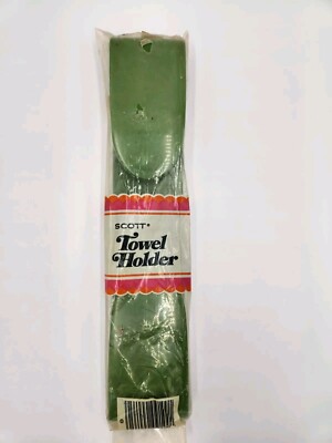 Vintage 1969 NOS Green Scott Paper Towel Dispenser Kitchen Sealed