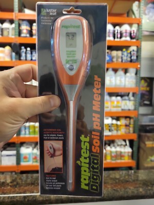 Luster Leaf Rapitest Digital Soil pH Meter No. 1845 for Soil Acidity/Alkalinity 