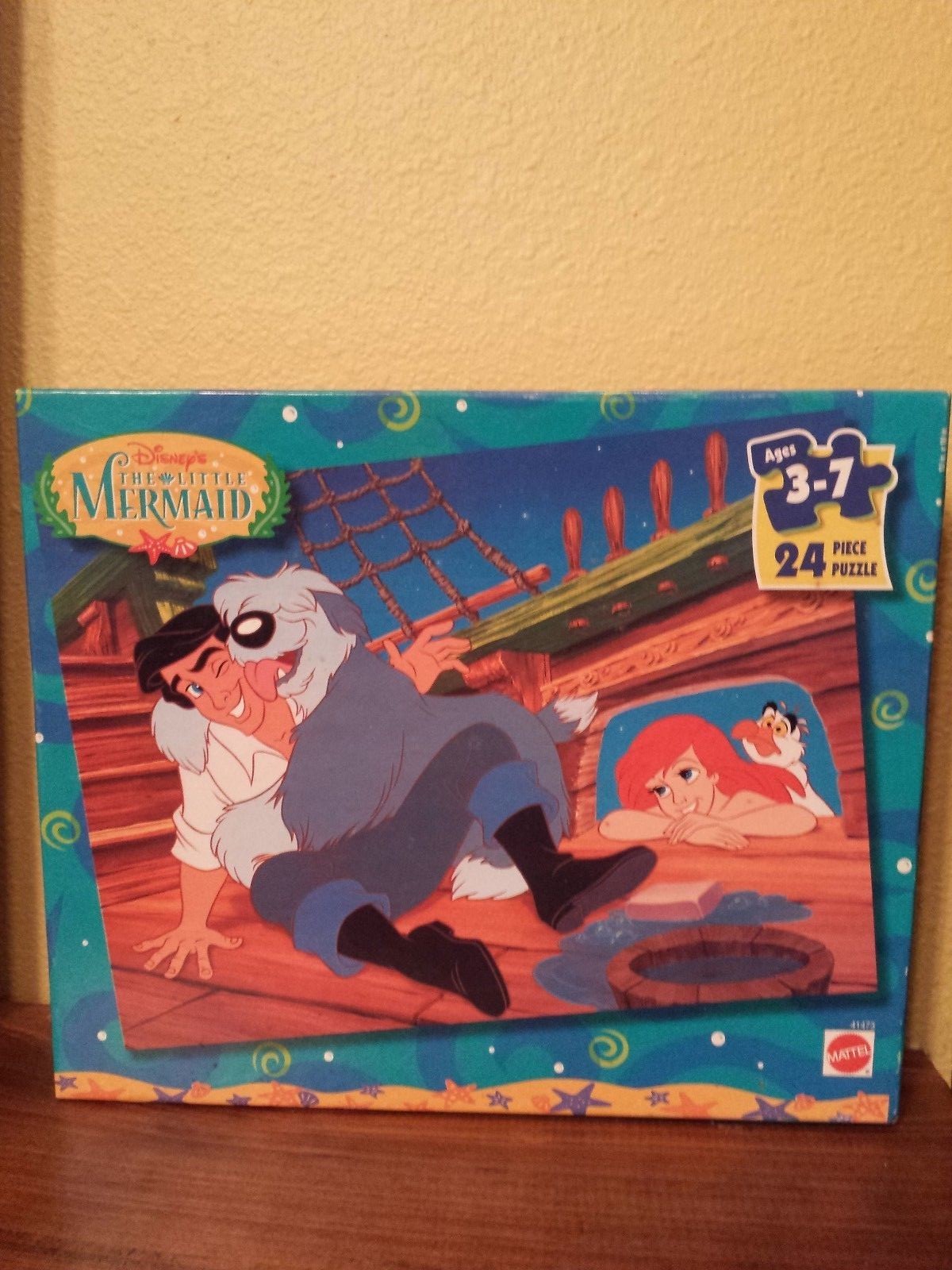 Disney's Little Mermaid Vintage Sealed 24 pc. Puzzle