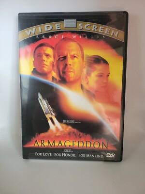 Armageddon (DVD, 1998 Widescreen) Bruce Willis Factory Sealed Free Shipping