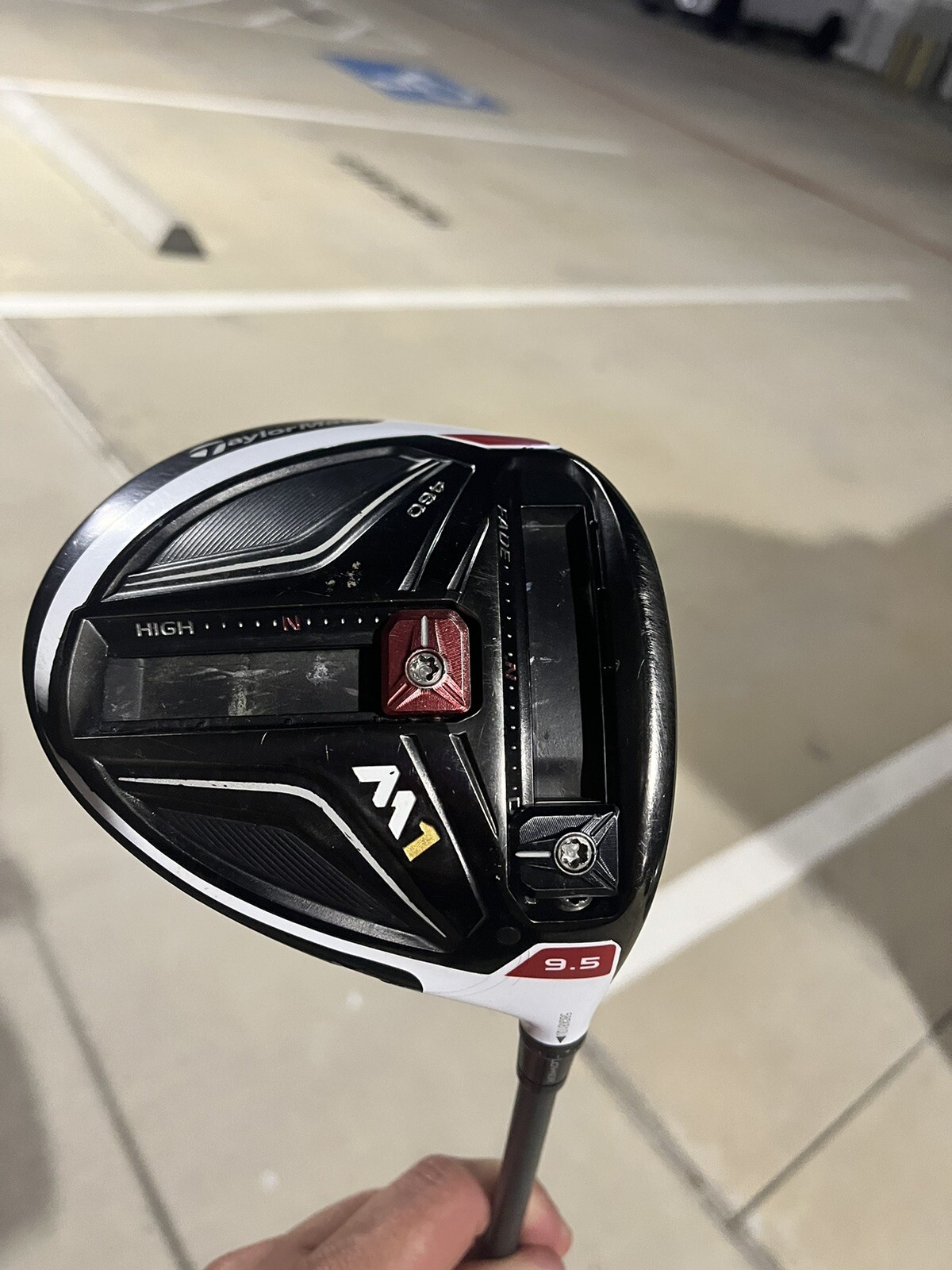 TaylorMade - テーラーメイド M1 ドライバー シャフト込み美品 レンチヘッドカバー付き TaylorMade M1 ドライバー9 5 シャフトS & ヘッドカバーセット