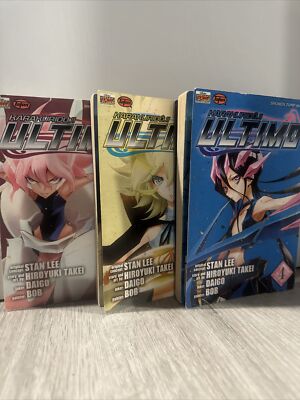 Ultimo Vol. 4-6 Manga English VIZ Stan Lee Hiroyuki Takei -Paperback-