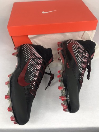 Nike Vapor Untouchable 2 Pf Football Cleats Red Mens Sz12.5 835646-001