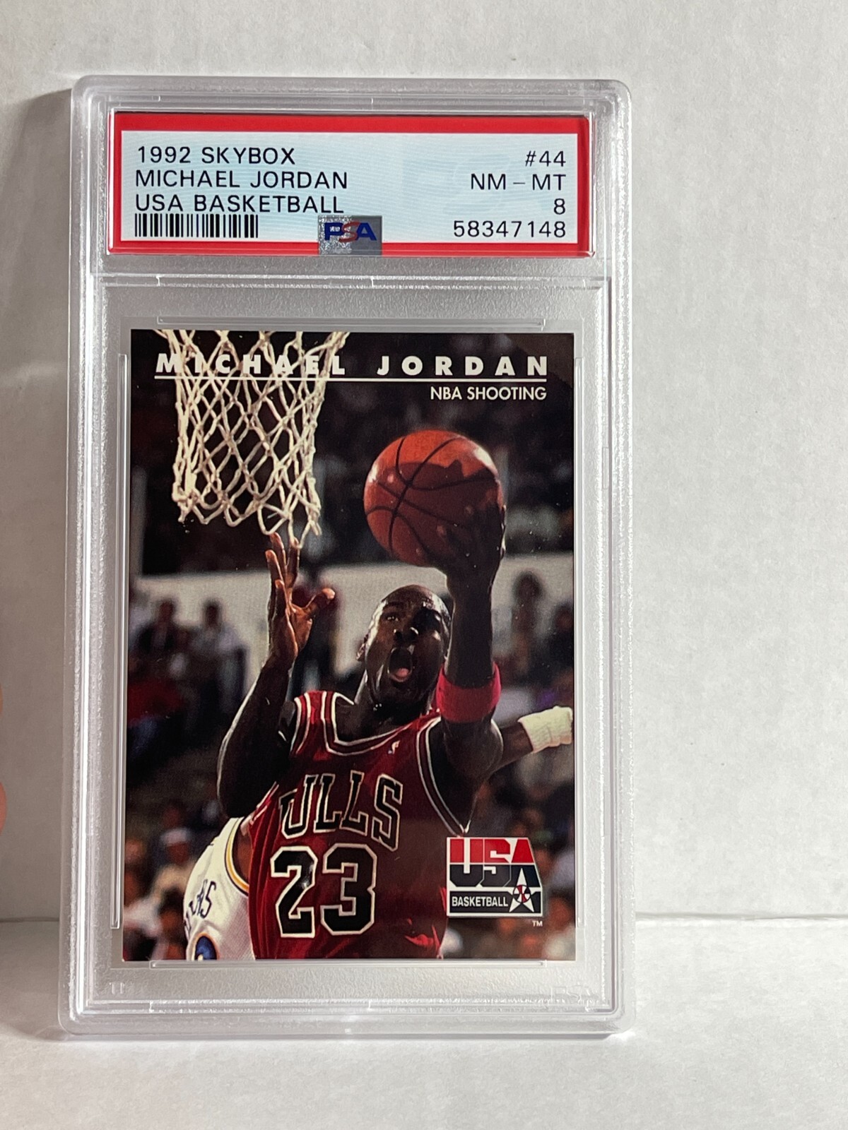 1992 SKYBOX MICHAEL JORDAN PSA8 ジョーダン 1992 Skybox USA Basketball #44 Michael Jordan PSA 8 | eBay