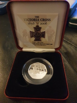 Victoria cross 50p worth