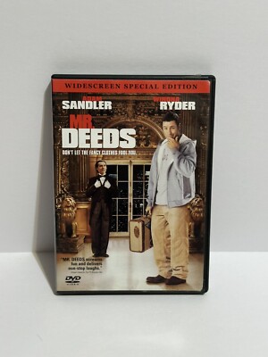 Mr. Deeds (DVD, 2002, Special Edition - Widescreen) Sandler