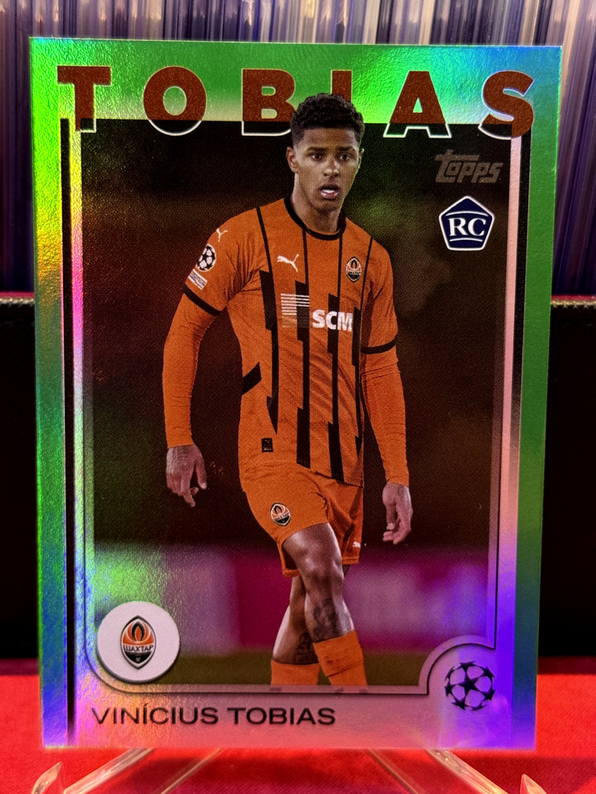 VINICIUS JR 2024-25 Topps UEFA CHAMPIONS LEAGUE Sticker
