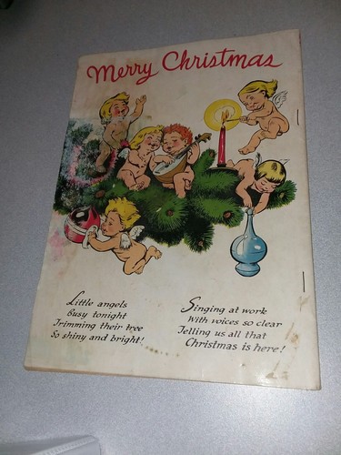SANTA CLAUS FUNNIES Four Color FC #205 Walt Kelly art story Dell 1948 golden age