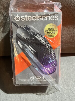 Steelseries Aerox 5 Ultralight Multi-Genre Gaming Mouse P/N:62401